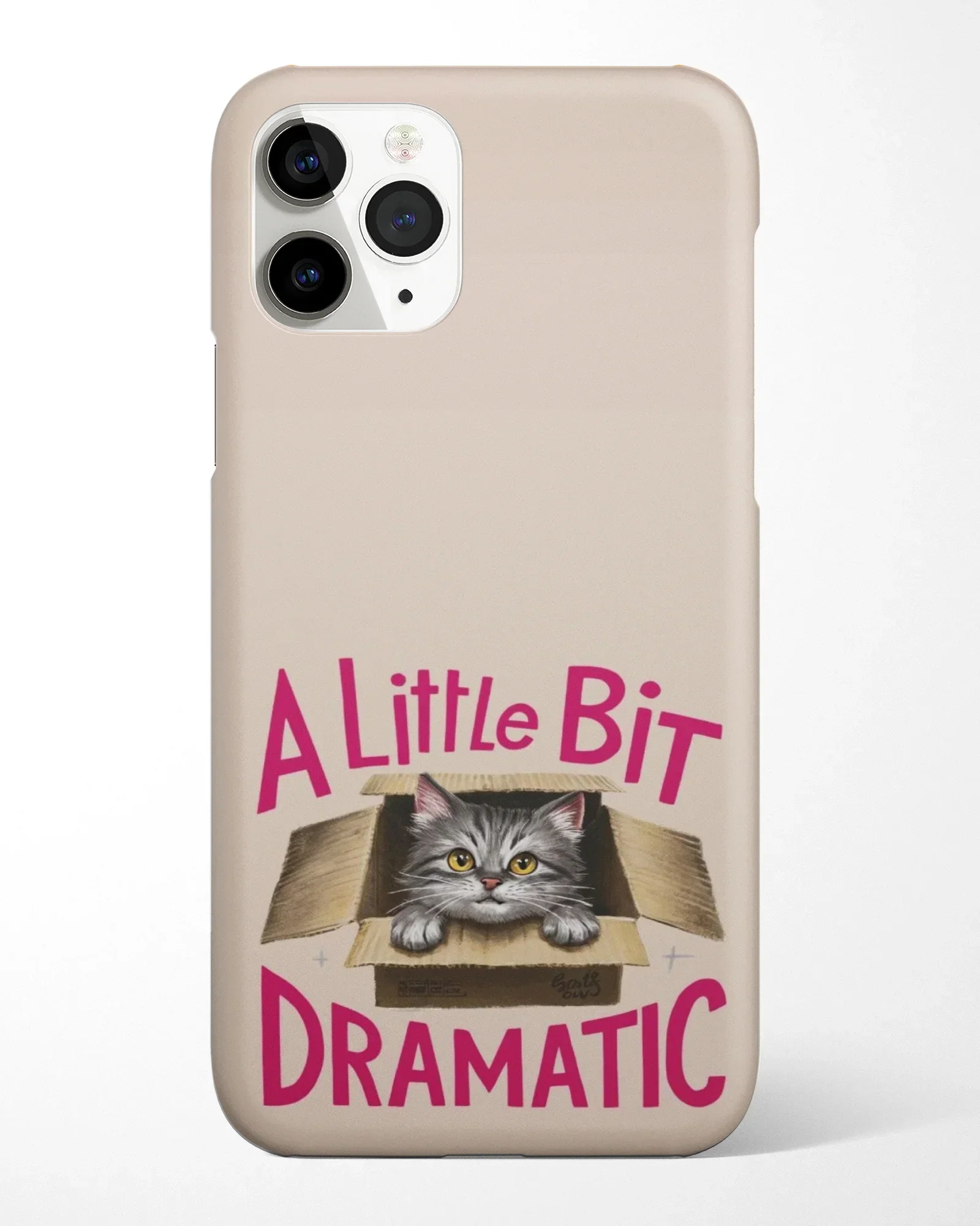 A Little Bit Dramatic Phone Cover - Image 3