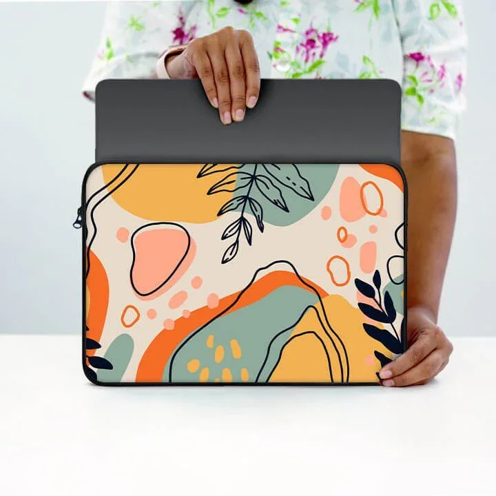 Abstract Canvas Laptop Sleeve - Image 4