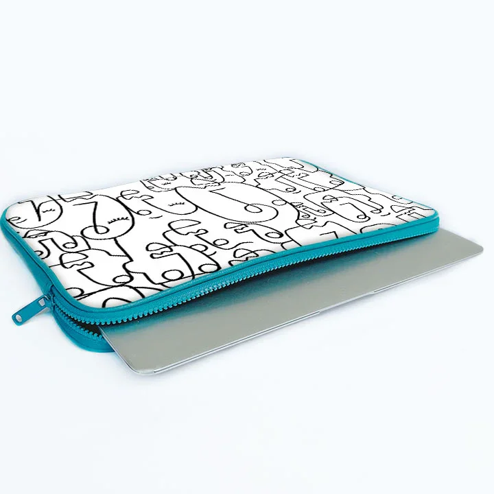 Abstract Face Laptop Sleeve - Image 10