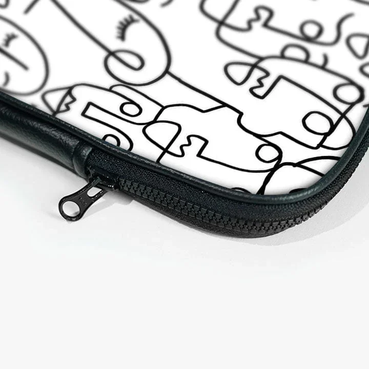 Abstract Face Laptop Sleeve - Image 5