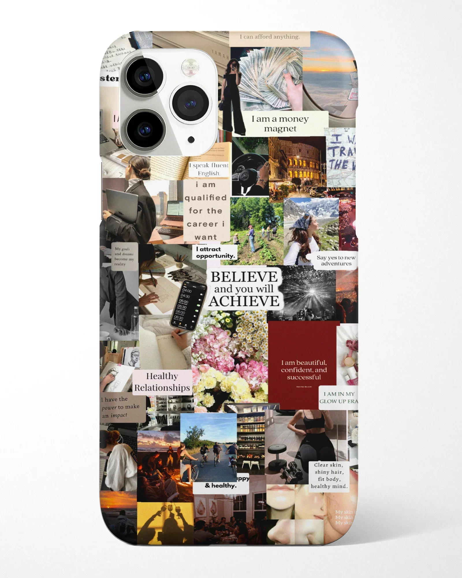 Vision board 101 Phone Cover - Image 3