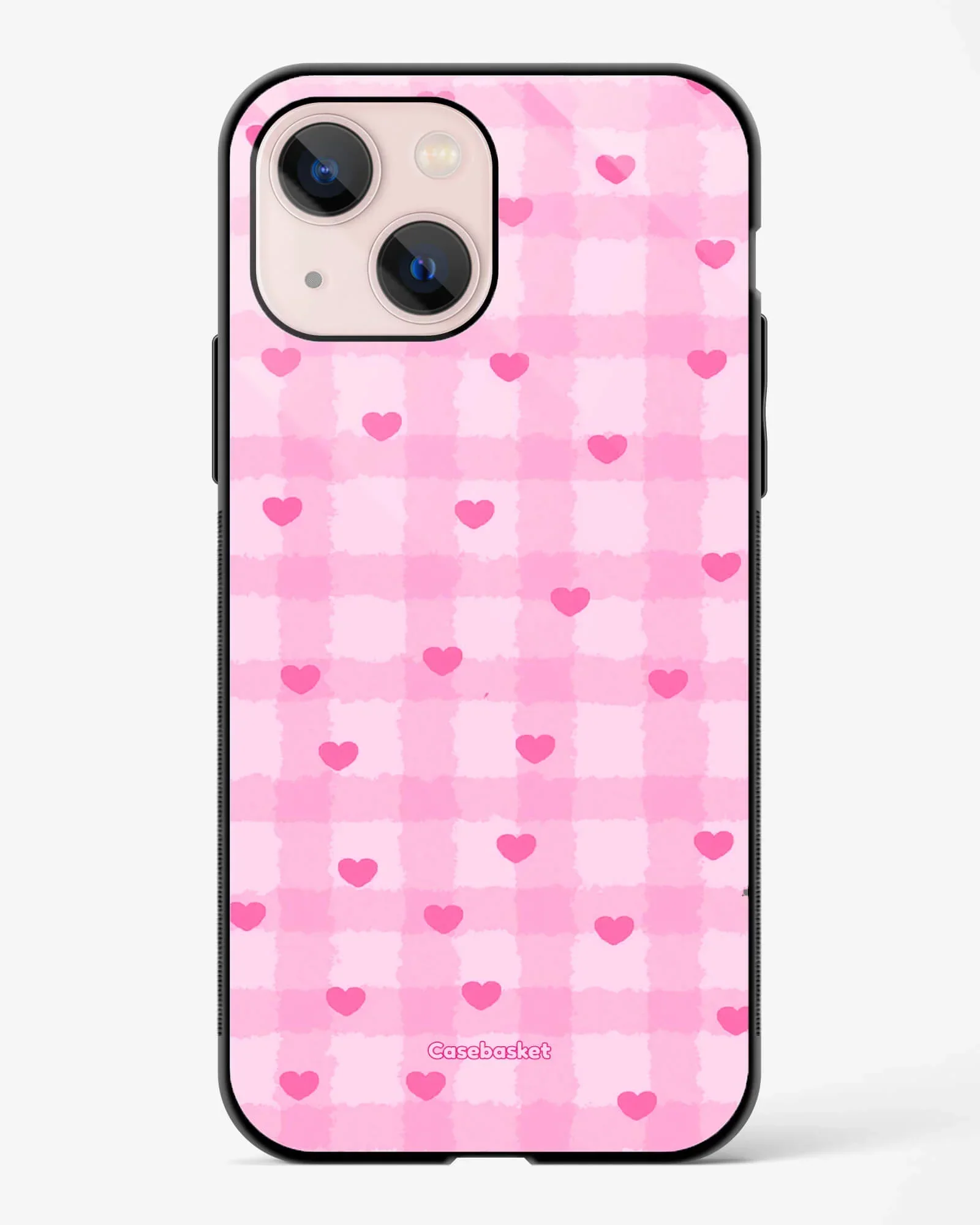 Aesthetic Love Grid Phone Cover - Image 5