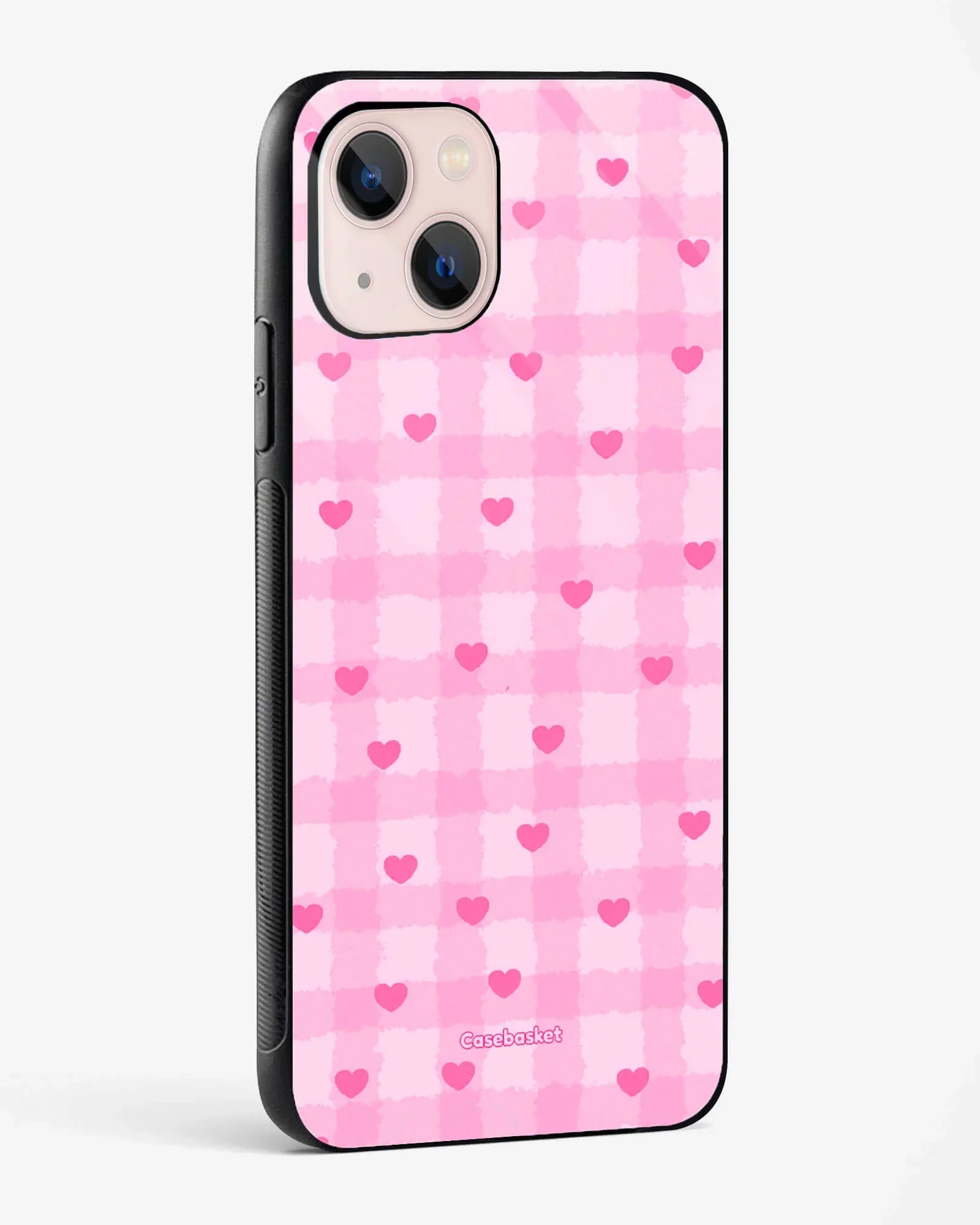 Aesthetic Love Grid Phone Cover - Image 6