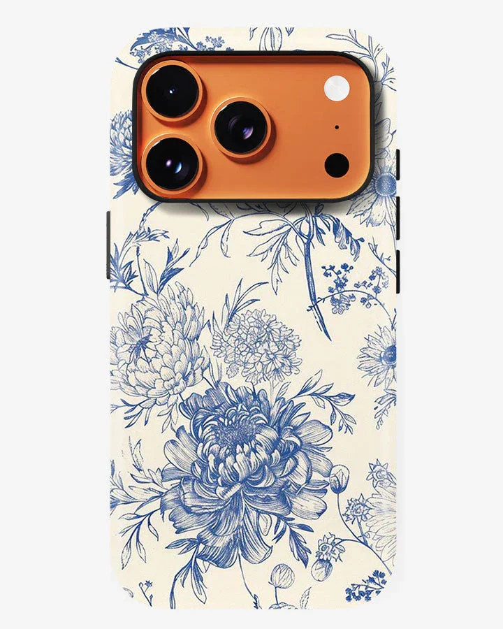 Antique Blue Glossy Armour Shell Phone Cover - Image 6