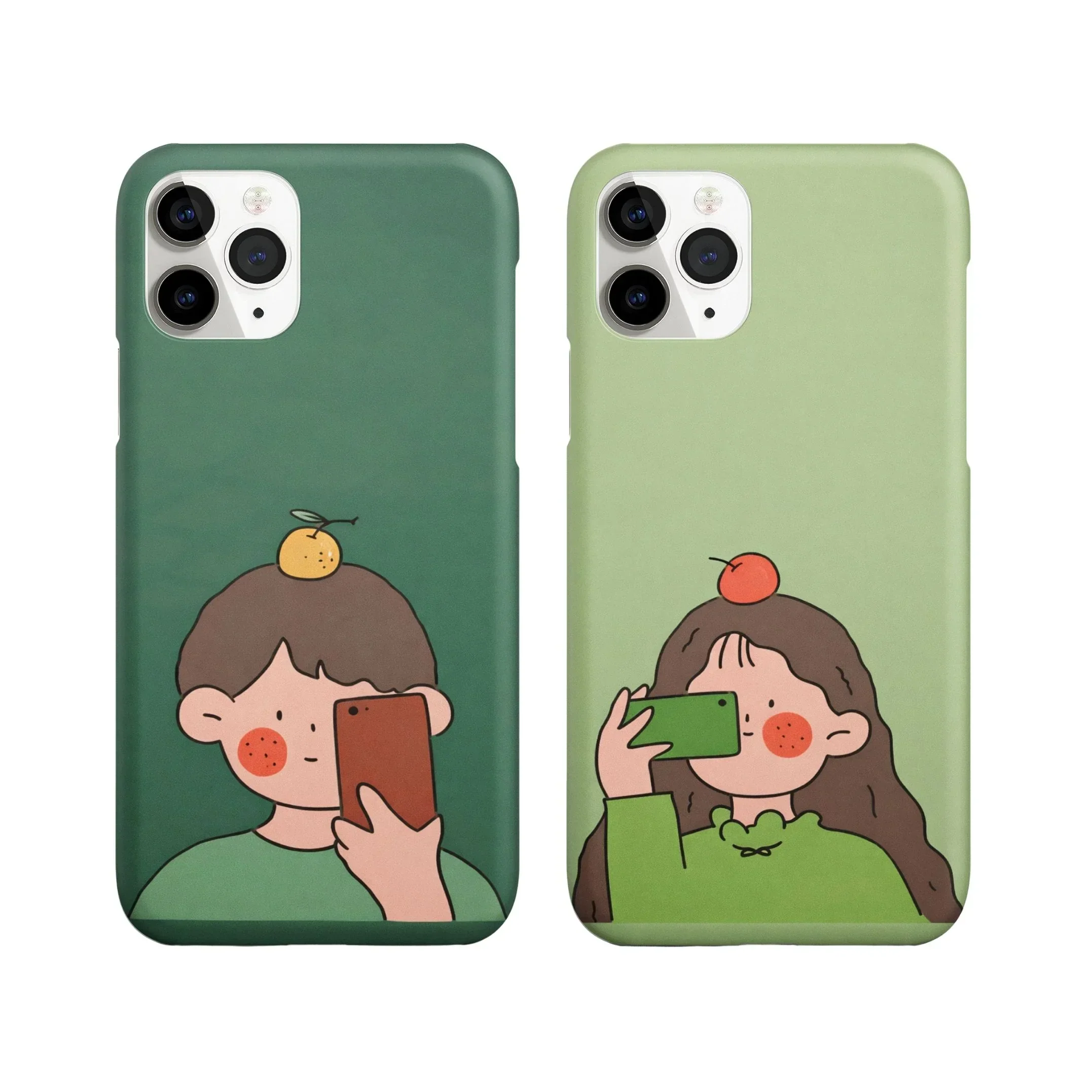 Apple of My Eye Couple Phone Cover - Image 2