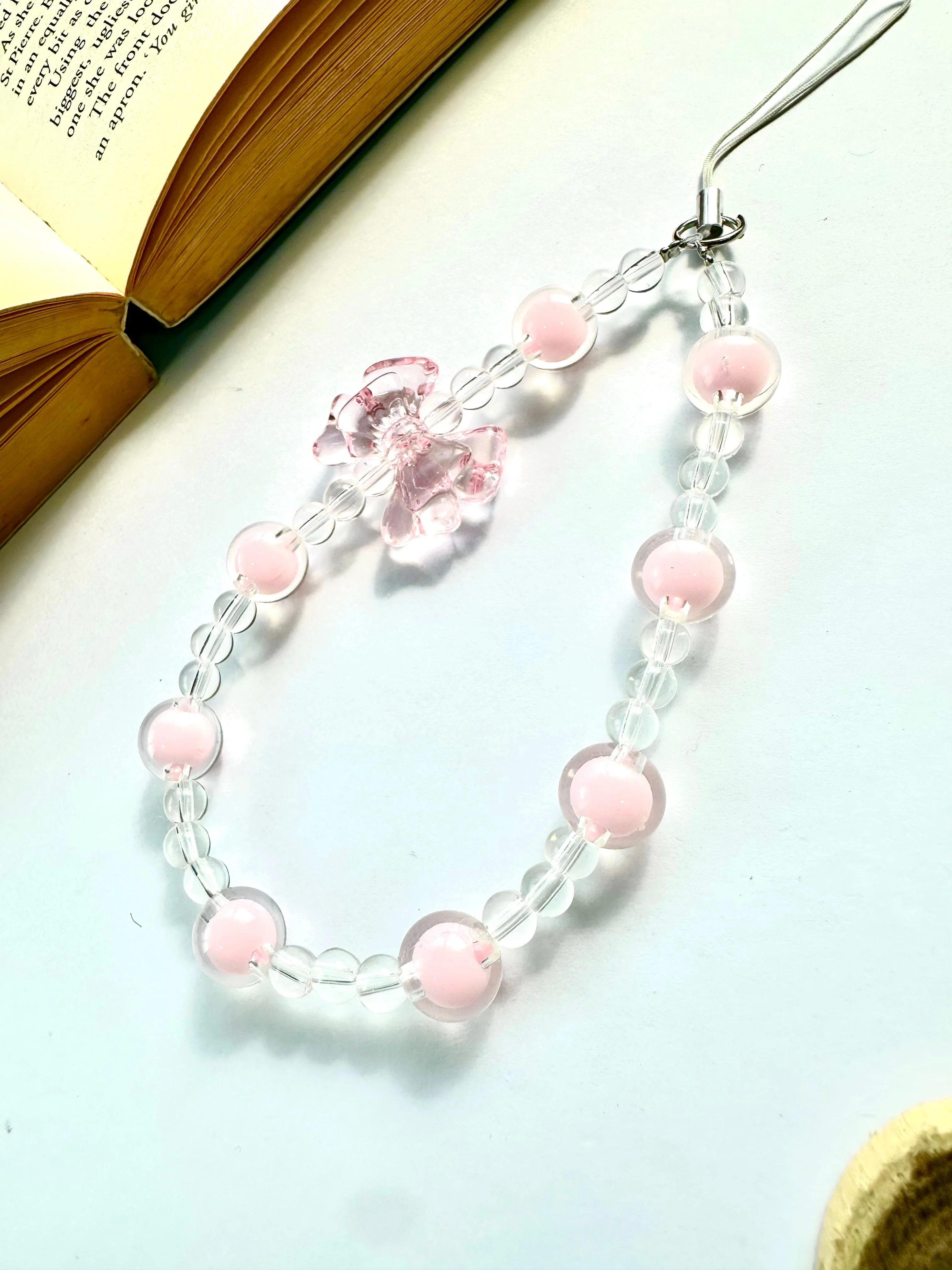 Baebow Rosé Phone Chain Charm - Image 3