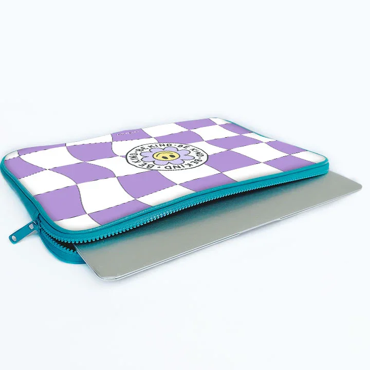 Be Kind Funky Print Laptop Sleeve - Image 10