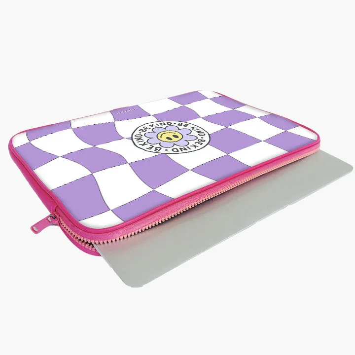Be Kind Funky Print Laptop Sleeve - Image 26