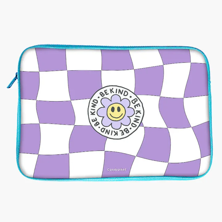 Be Kind Funky Print Laptop Sleeve - Image 9