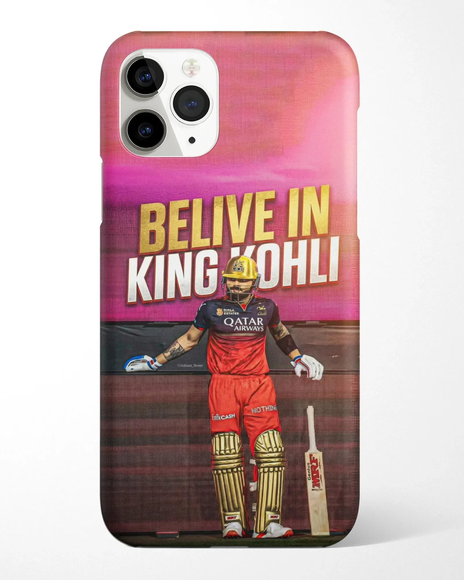 Believe in King Kohli Phone Cover - Image 3