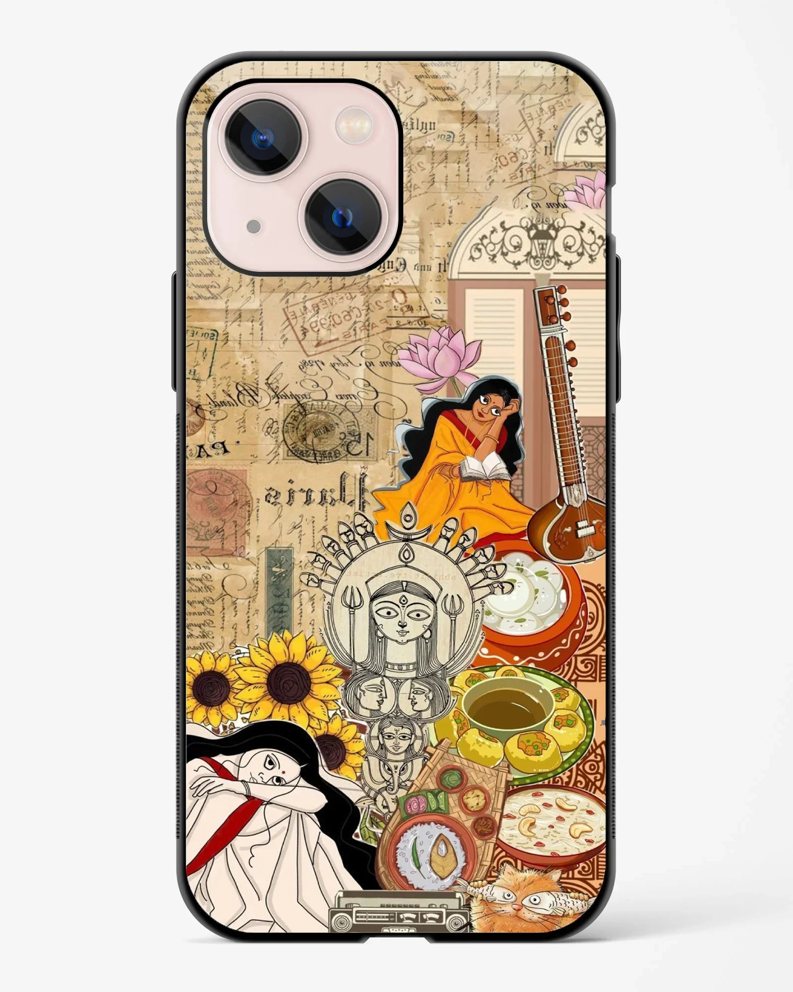 Bengal Desi Durga Phone Cover - Image 5