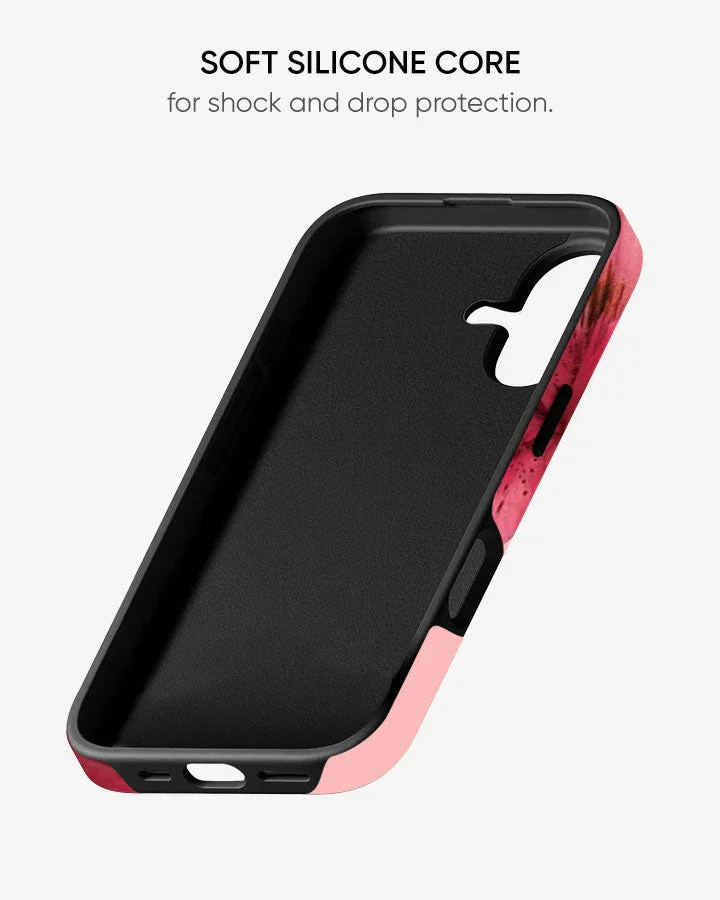 Blush Lily Glossy Armour Shell Phone Cover - Image 3