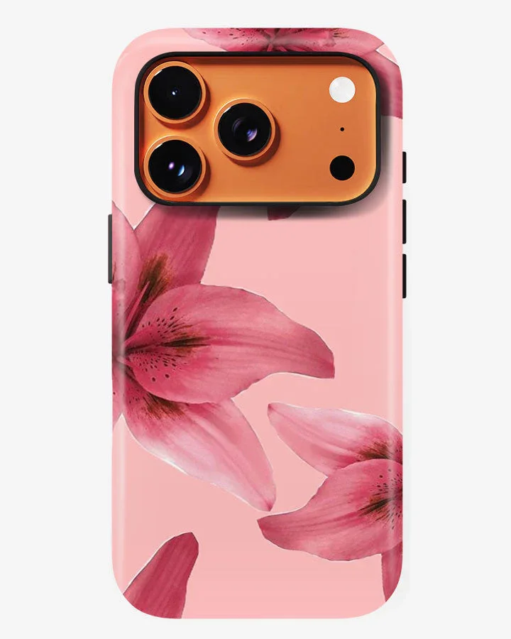 Blush Lily Glossy Armour Shell Phone Cover - Image 6