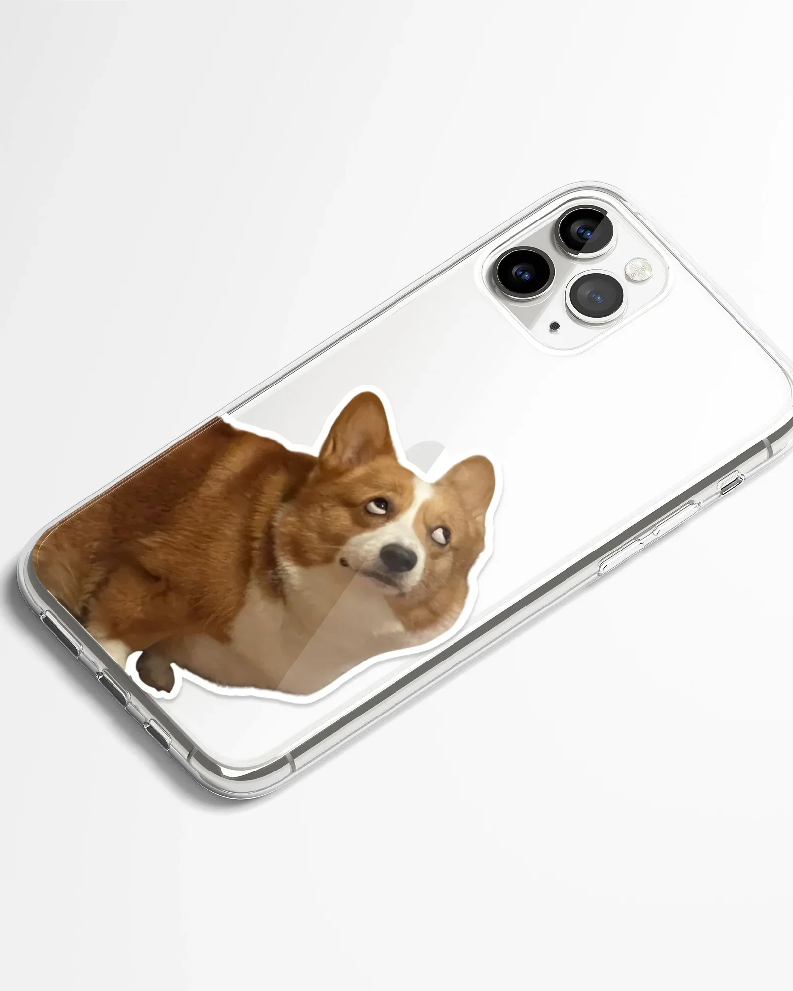 Bombastic Side Eye Meme Transparent Phone Cover - Image 2
