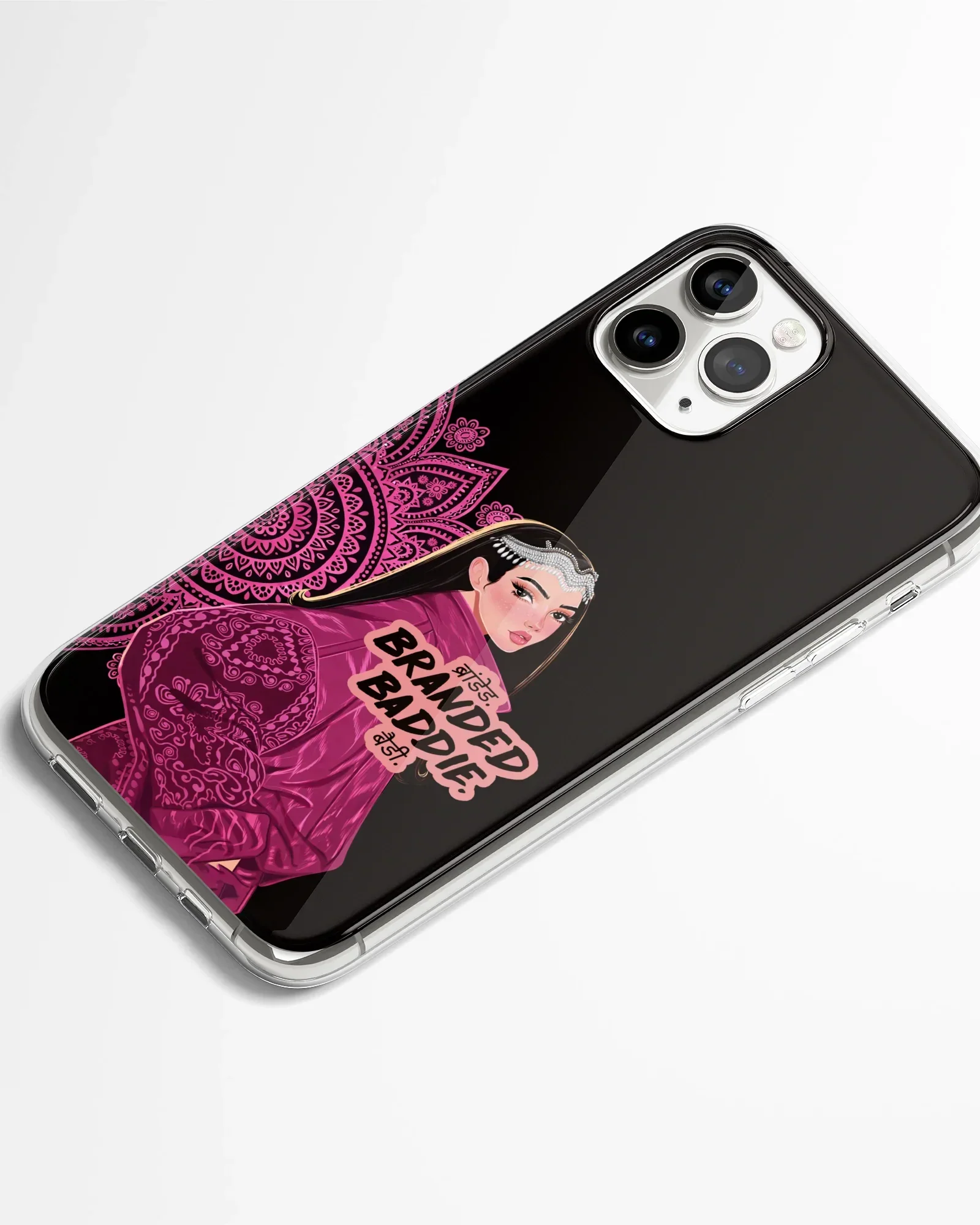 Branded Baddie Mandala Phone Cover - Image 2