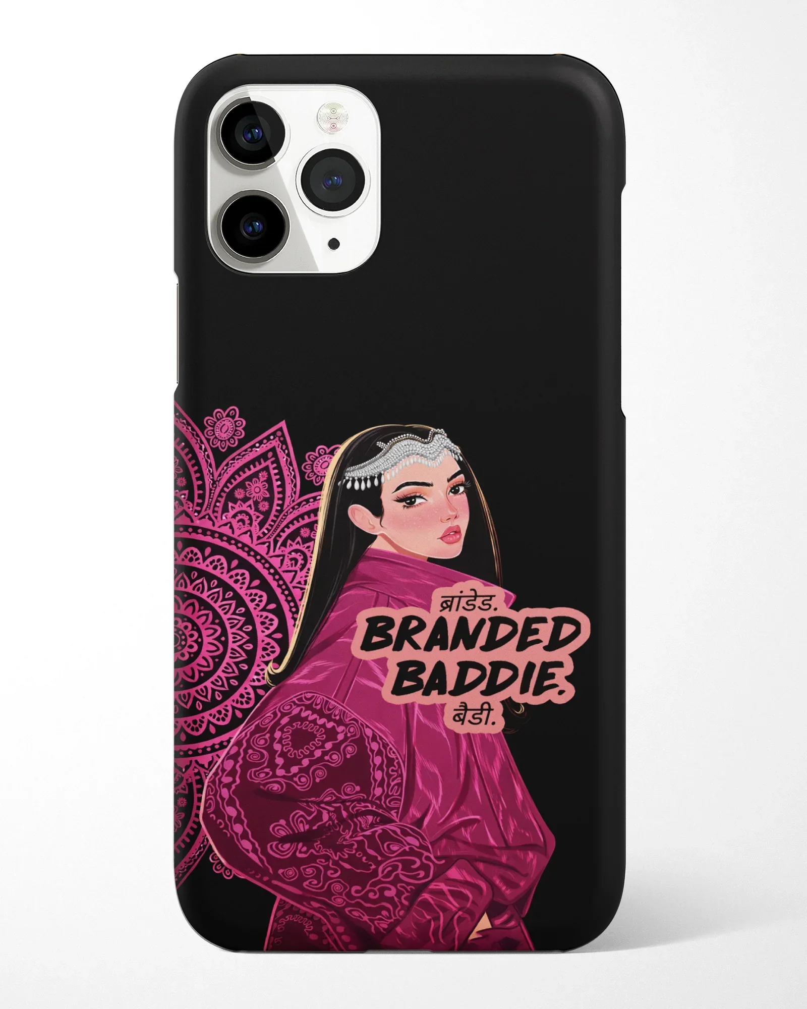 Branded Baddie Mandala Phone Cover - Image 3