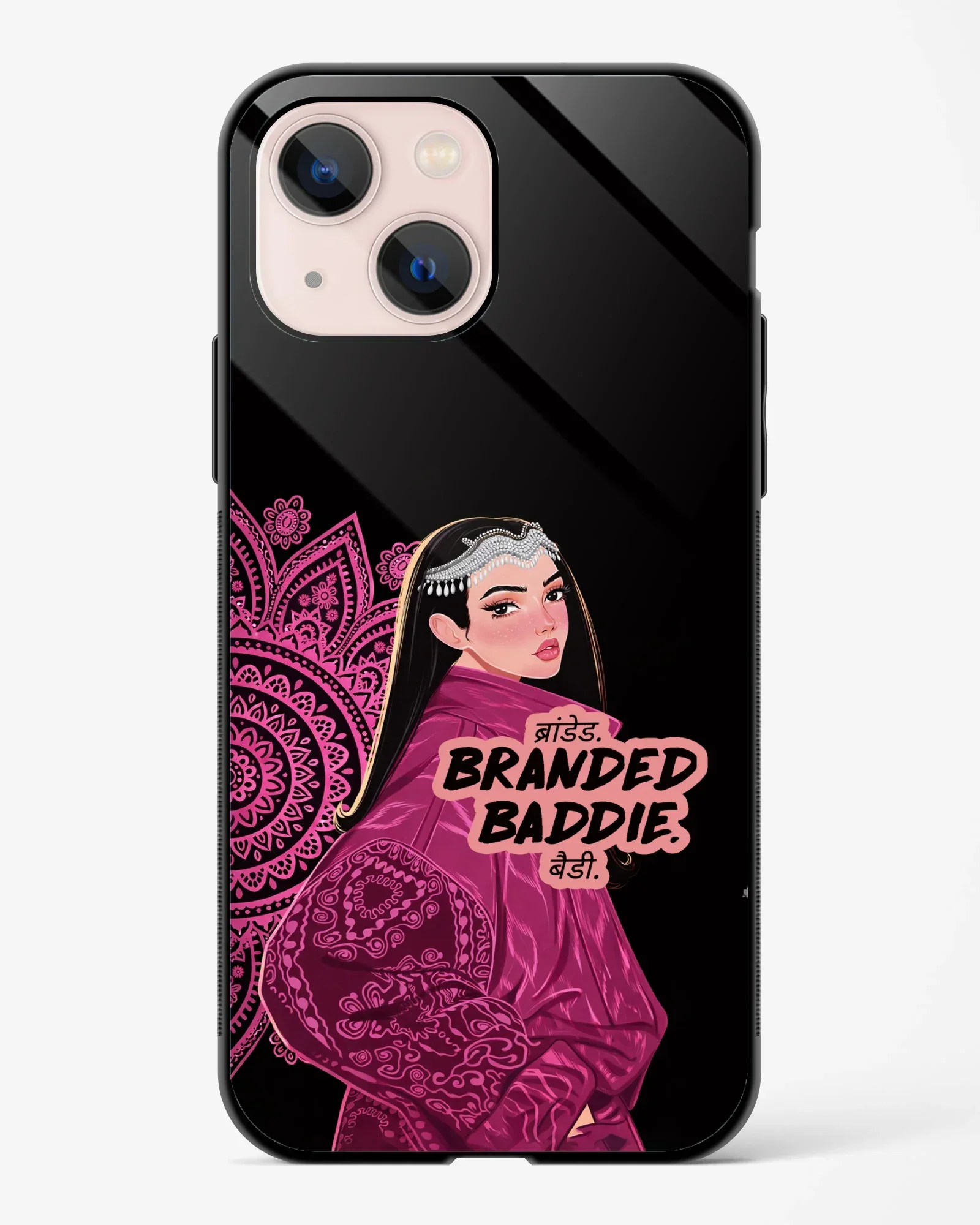 Branded Baddie Mandala Phone Cover - Image 5