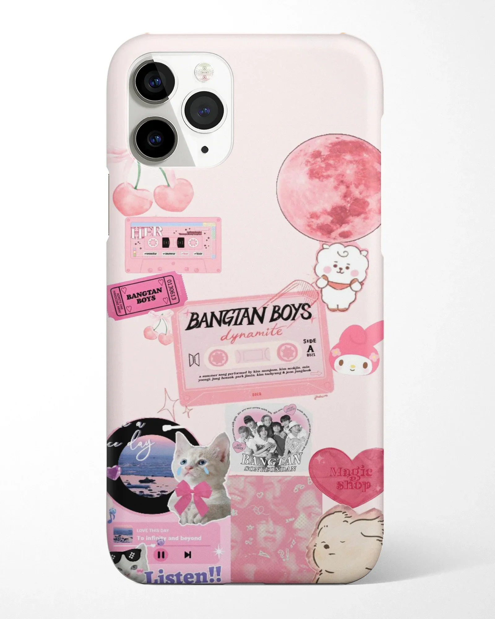 BTS Meow Meow Kitty Phone Cover - Image 3