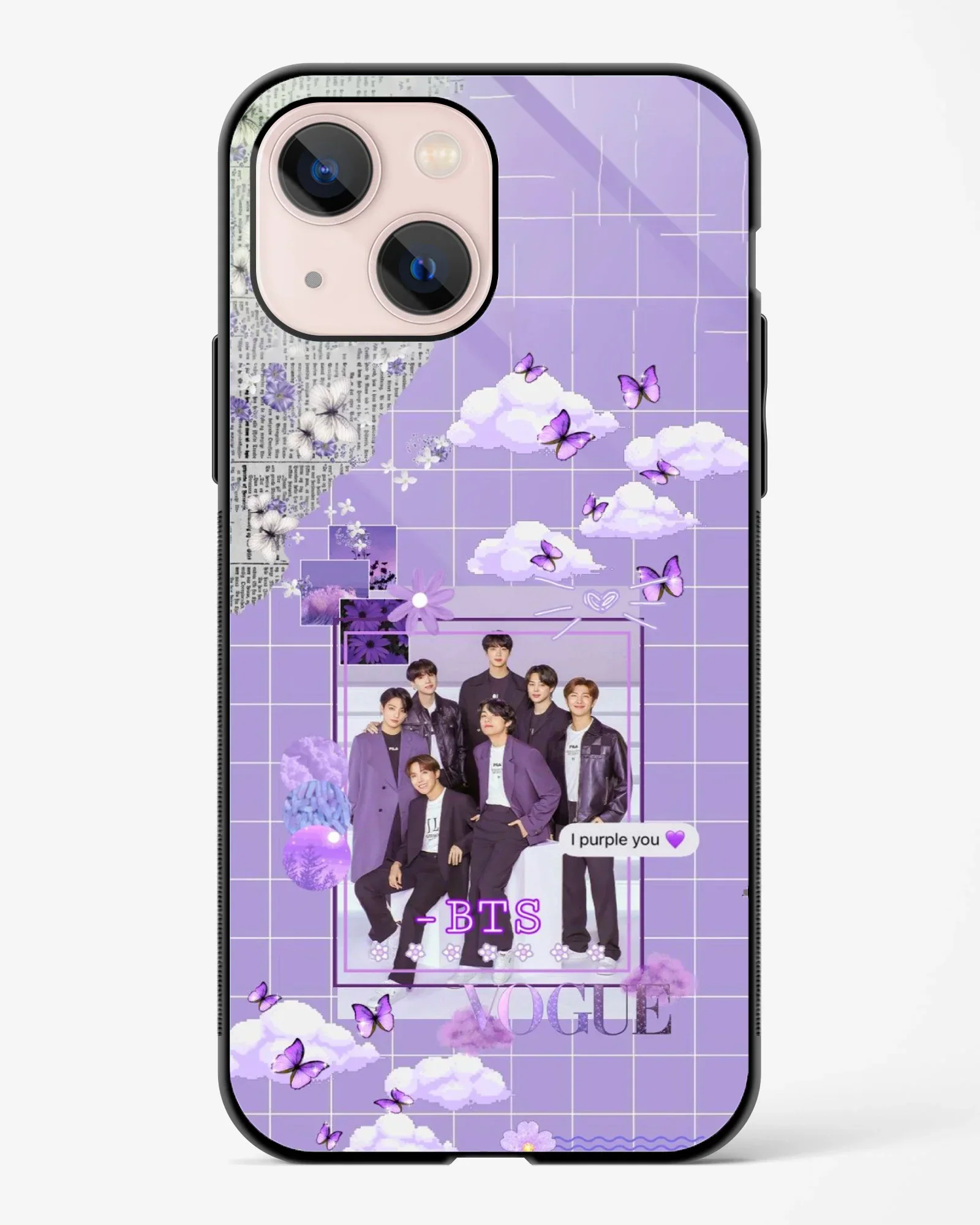 BTS Purple Sky Phone Cover - Image 5
