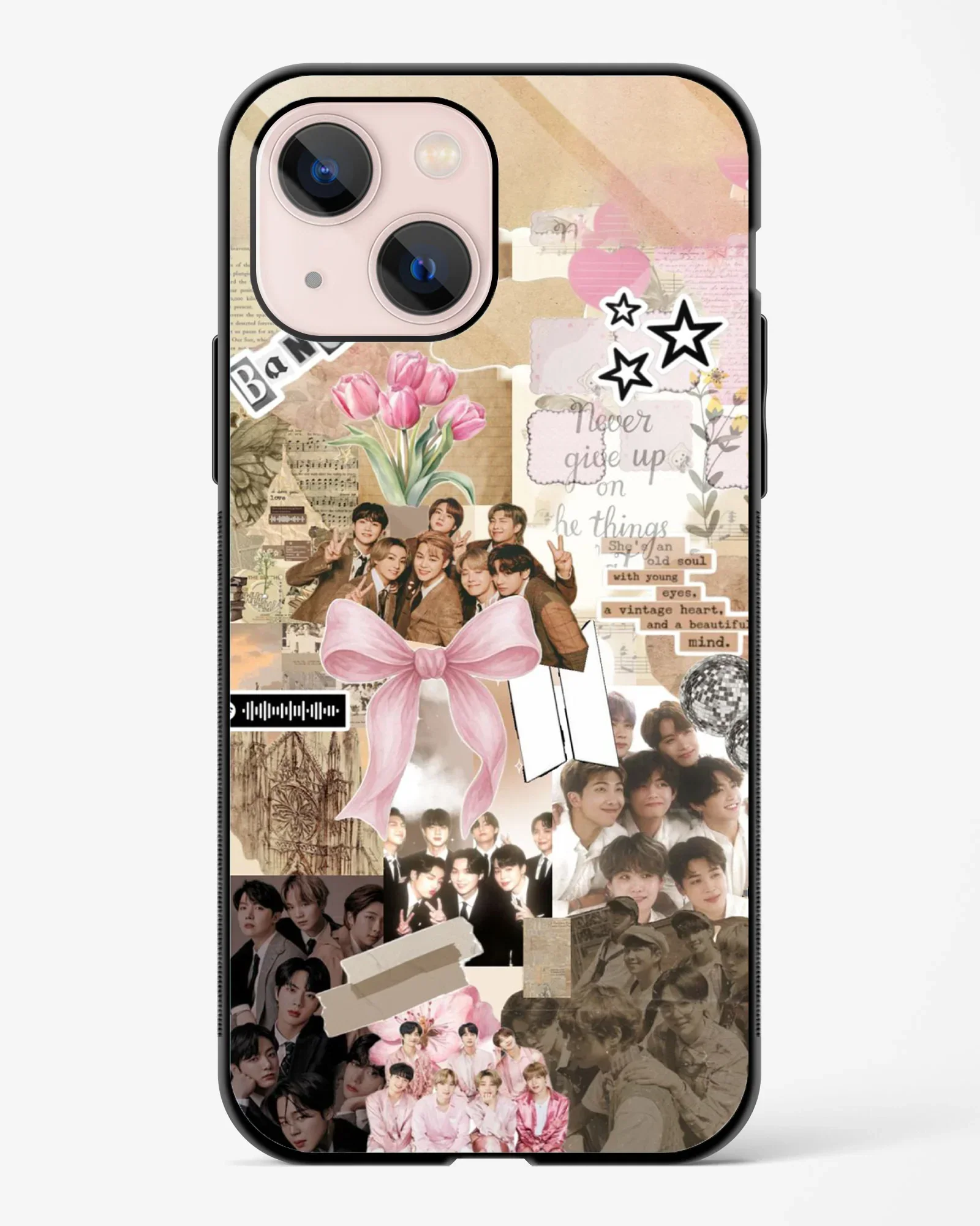 BTS Vintage Collage Phone Cover - Image 5