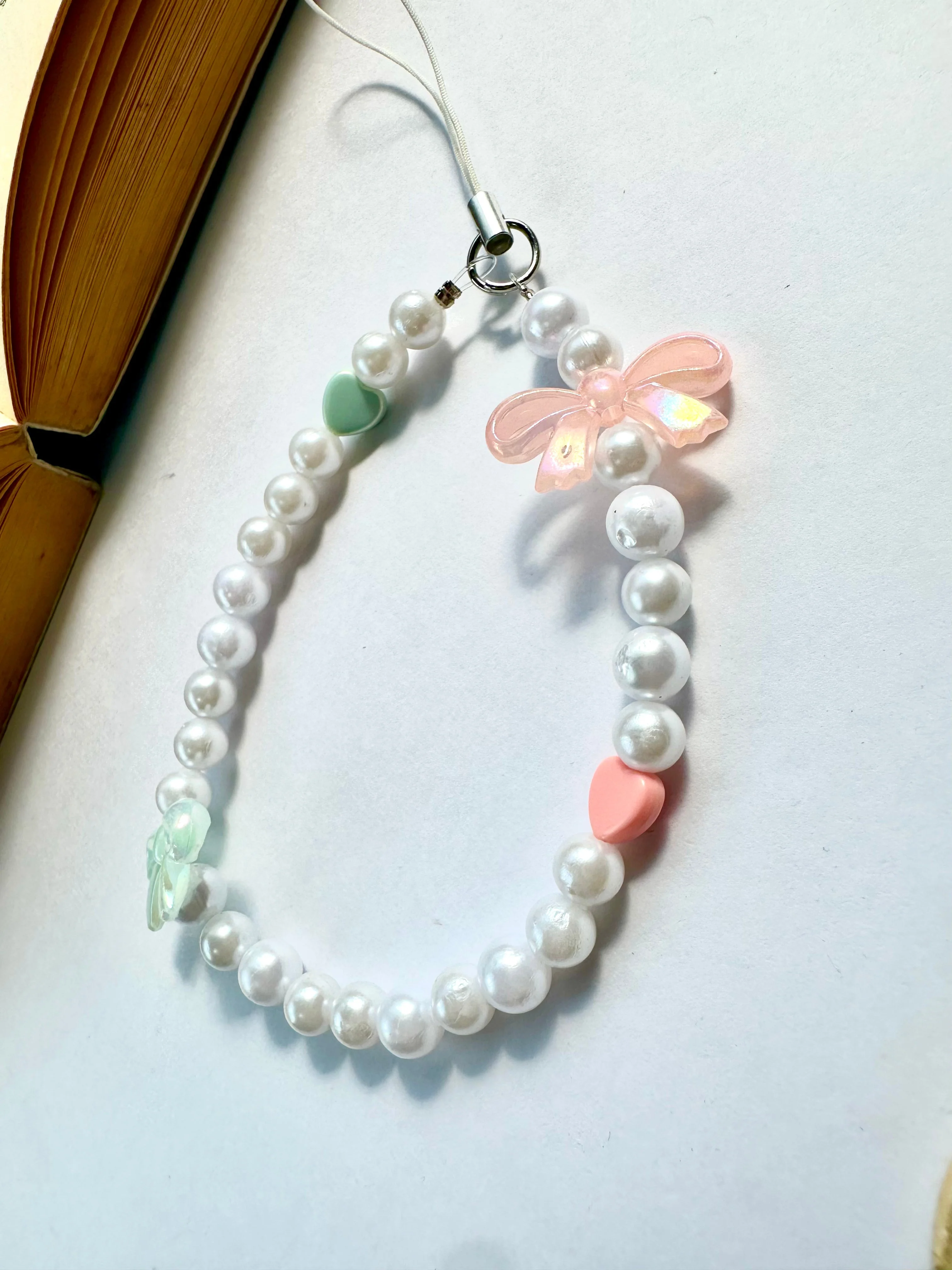 Bubblegum Mint Phone Chain Charm - Image 3