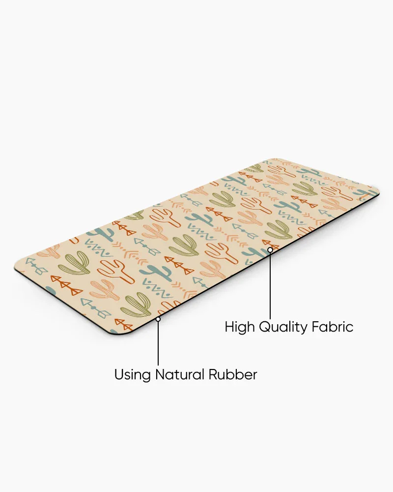 Cactique Print Desk Mat - Image 4