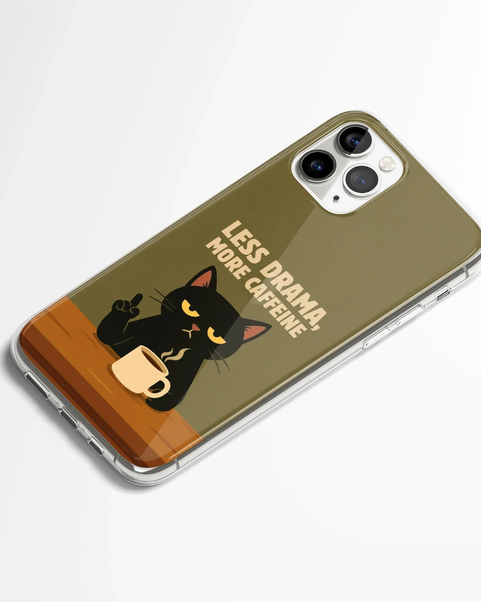 Caffeine Kitty Phone Cover - Image 2