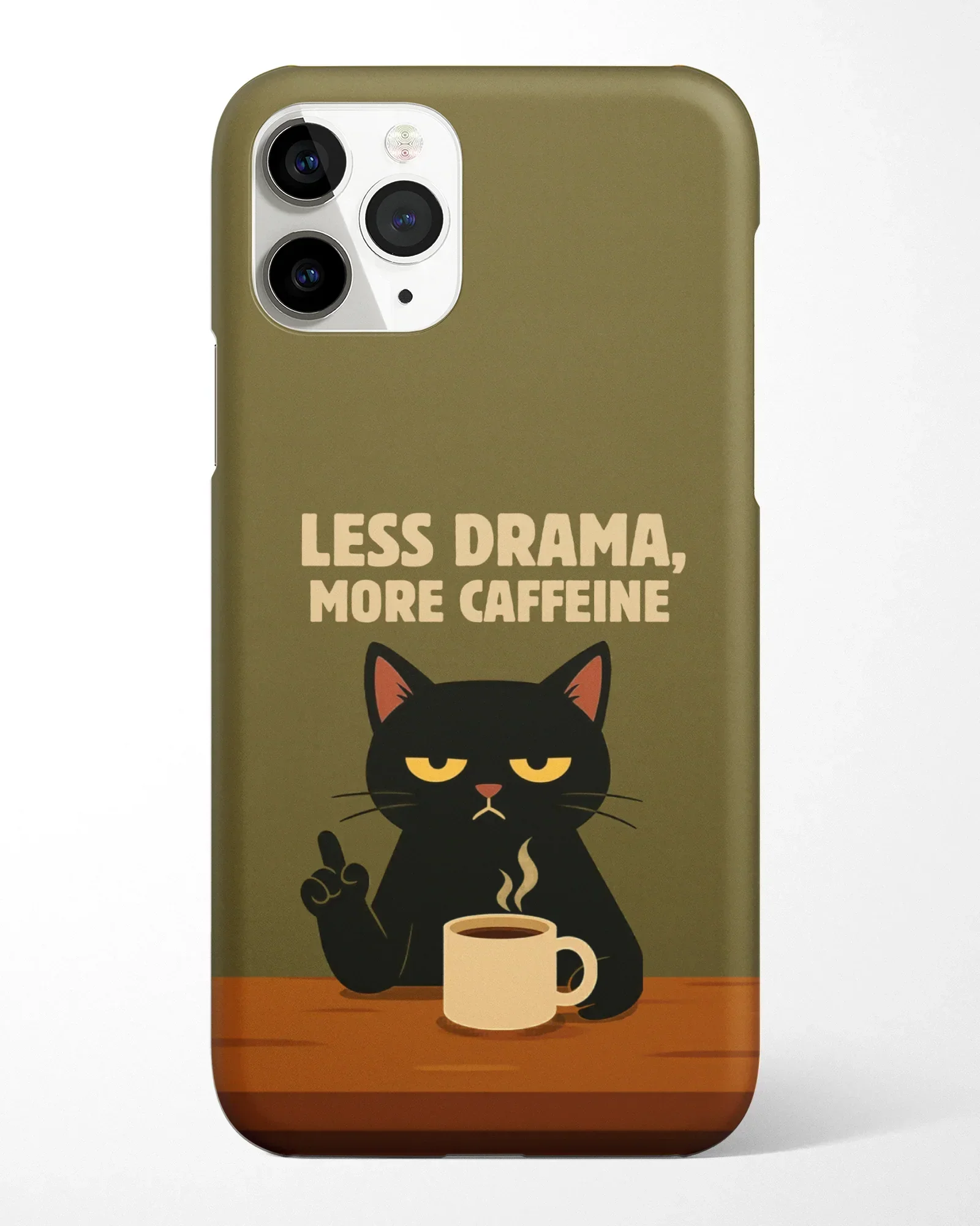 Caffeine Kitty Phone Cover - Image 3