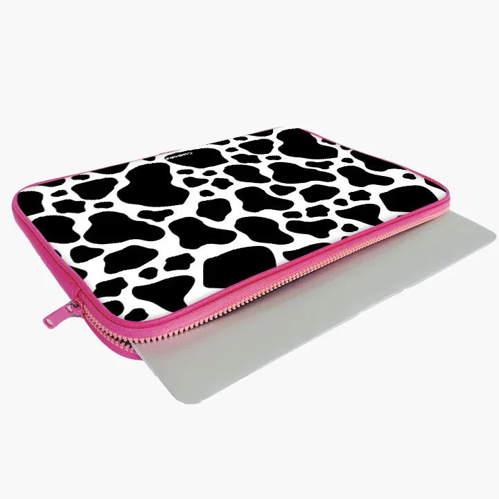 Calm Cow Print Laptop Sleeve - Image 13