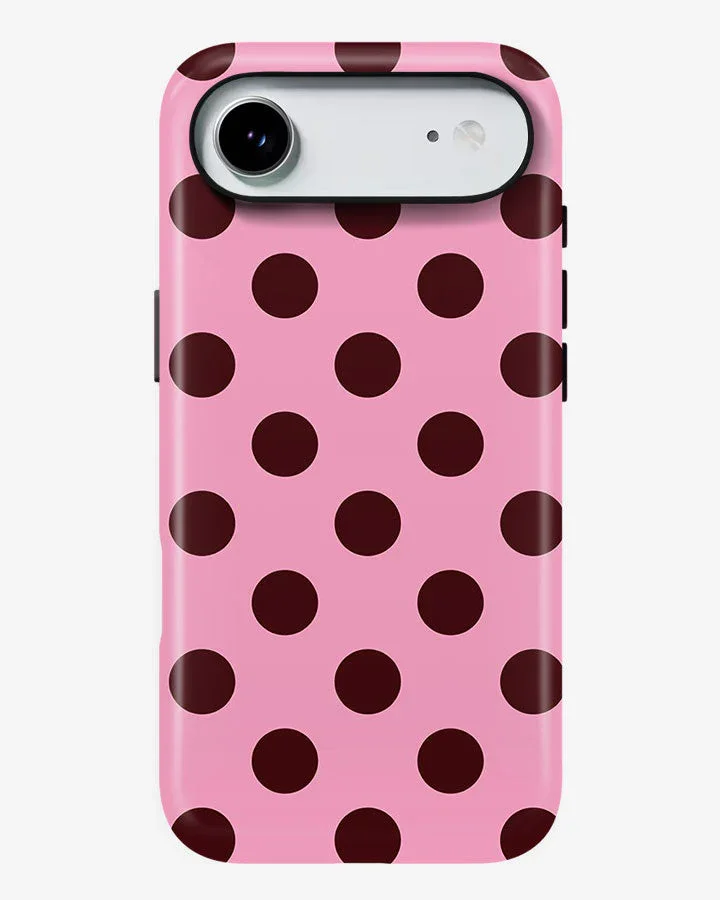 Cherry Dots Glossy Armour Shell Phone Cover - Image 7