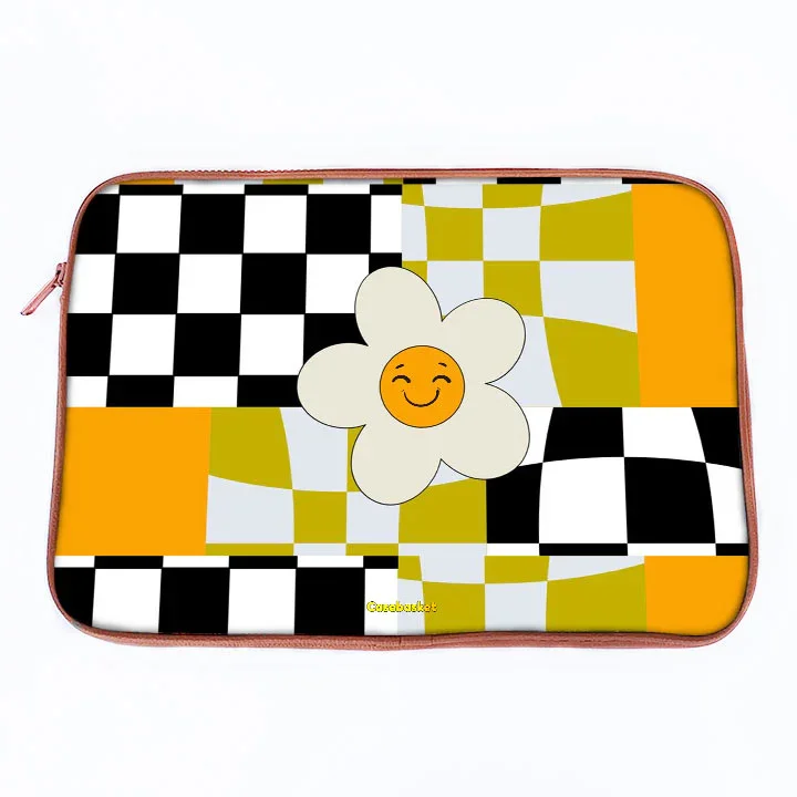 Chessy Blooms Print Laptop Sleeve - Image 14