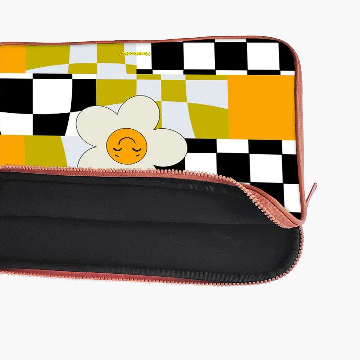 Chessy Blooms Print Laptop Sleeve - Image 17