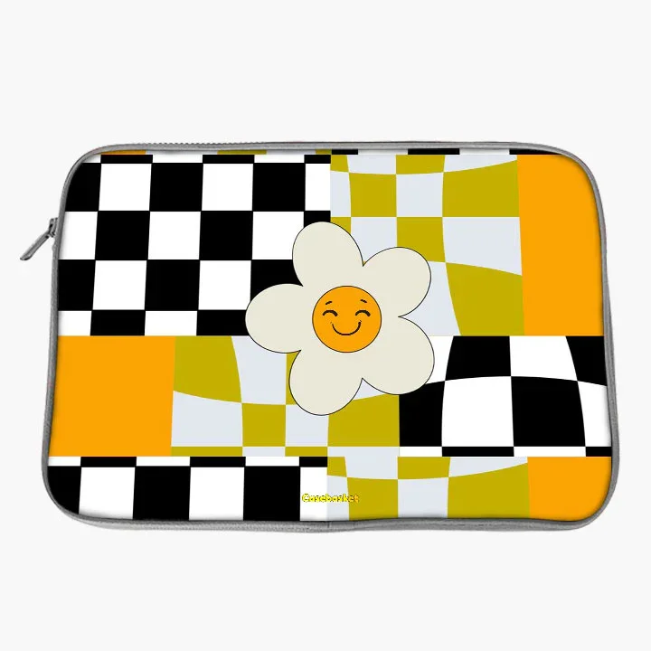 Chessy Blooms Print Laptop Sleeve - Image 19