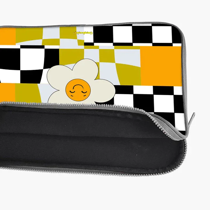 Chessy Blooms Print Laptop Sleeve - Image 22