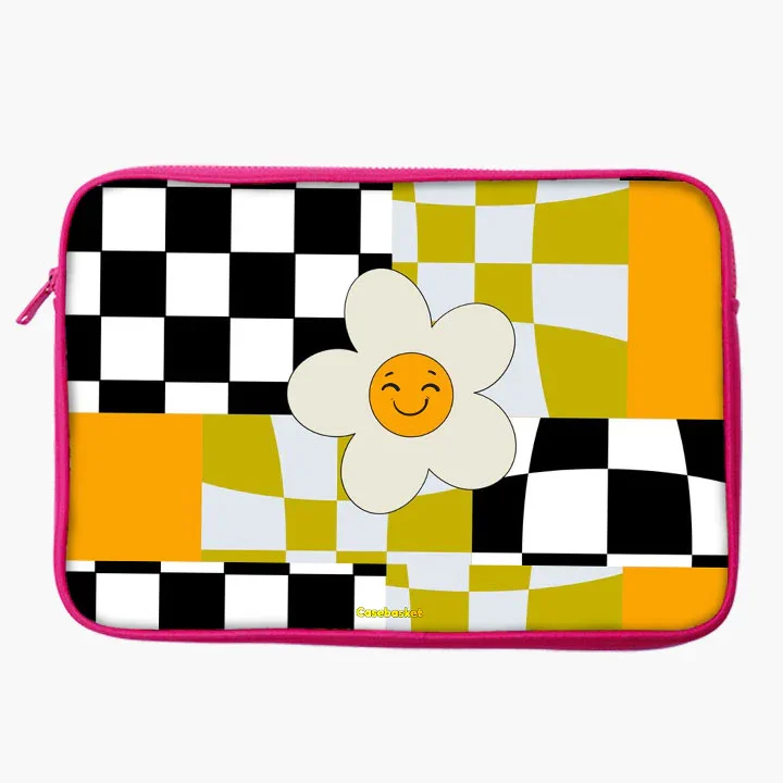Chessy Blooms Print Laptop Sleeve - Image 24