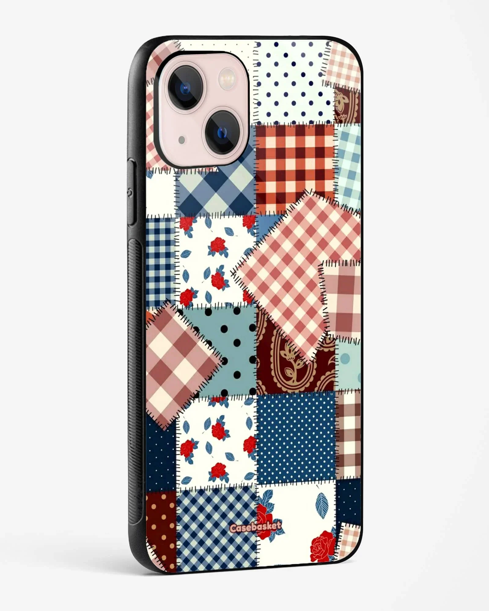 Classic Patchwork Floral Phone Cover - Image 6