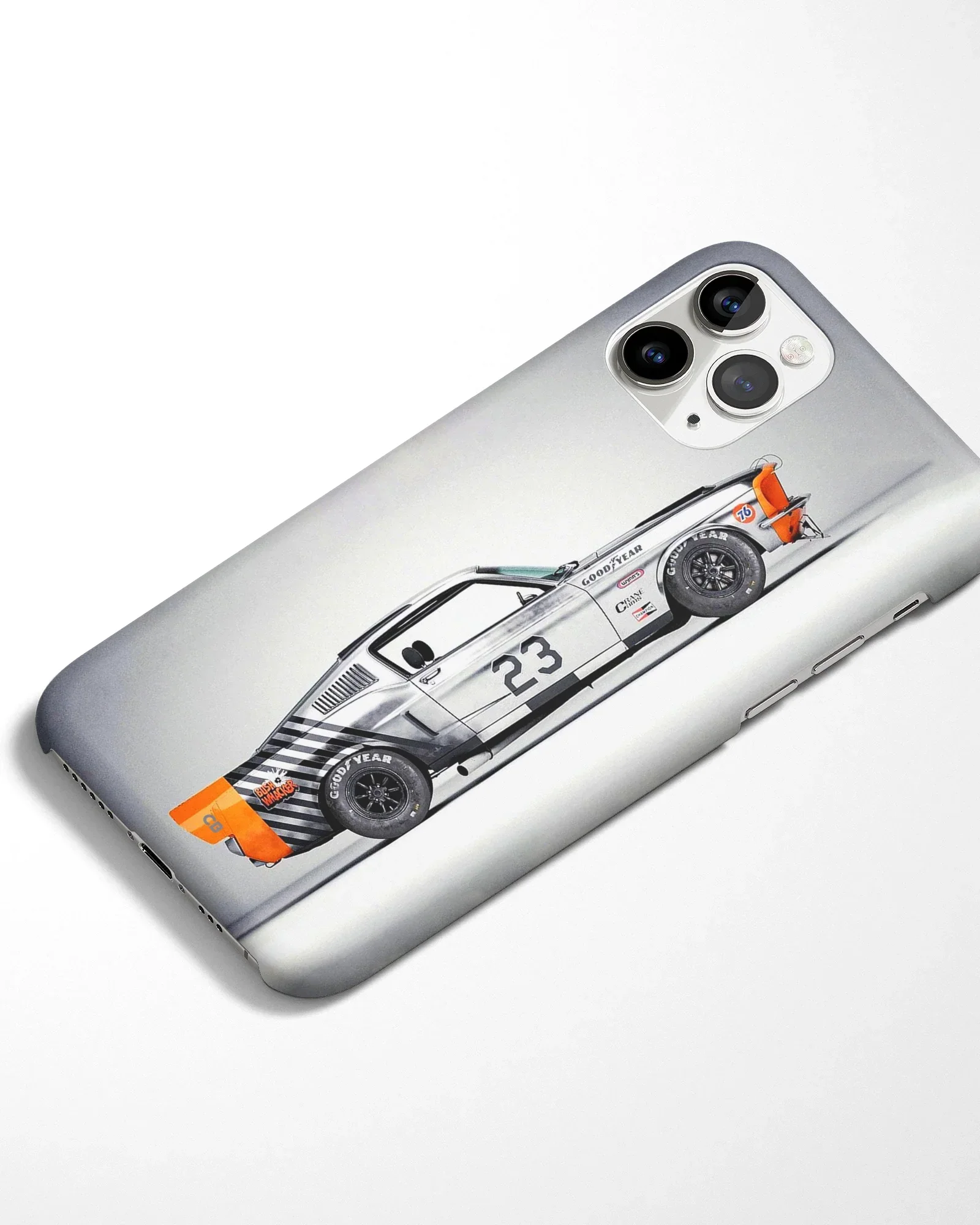Classic Retro Racer 23 Phone Cover - Image 4