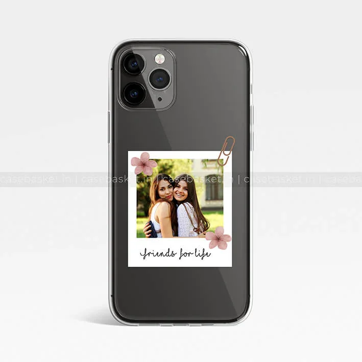 Clip Polaroid Frame Transparent Silicone Cover