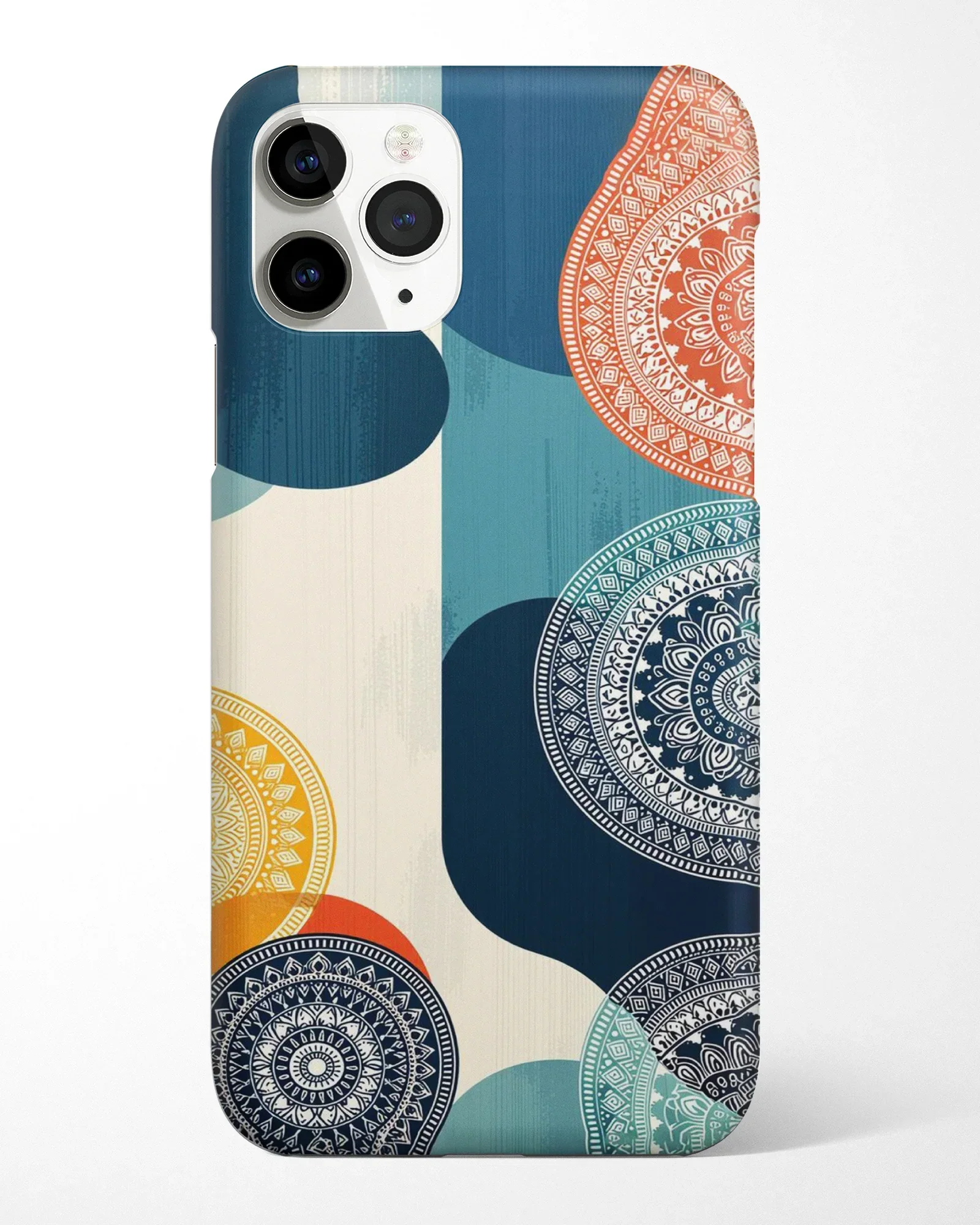 Color Block Mandala Phone Cover - Image 3