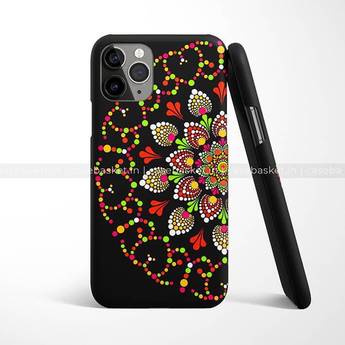 Colorful Dot Mandala Phone Cover - Image 2