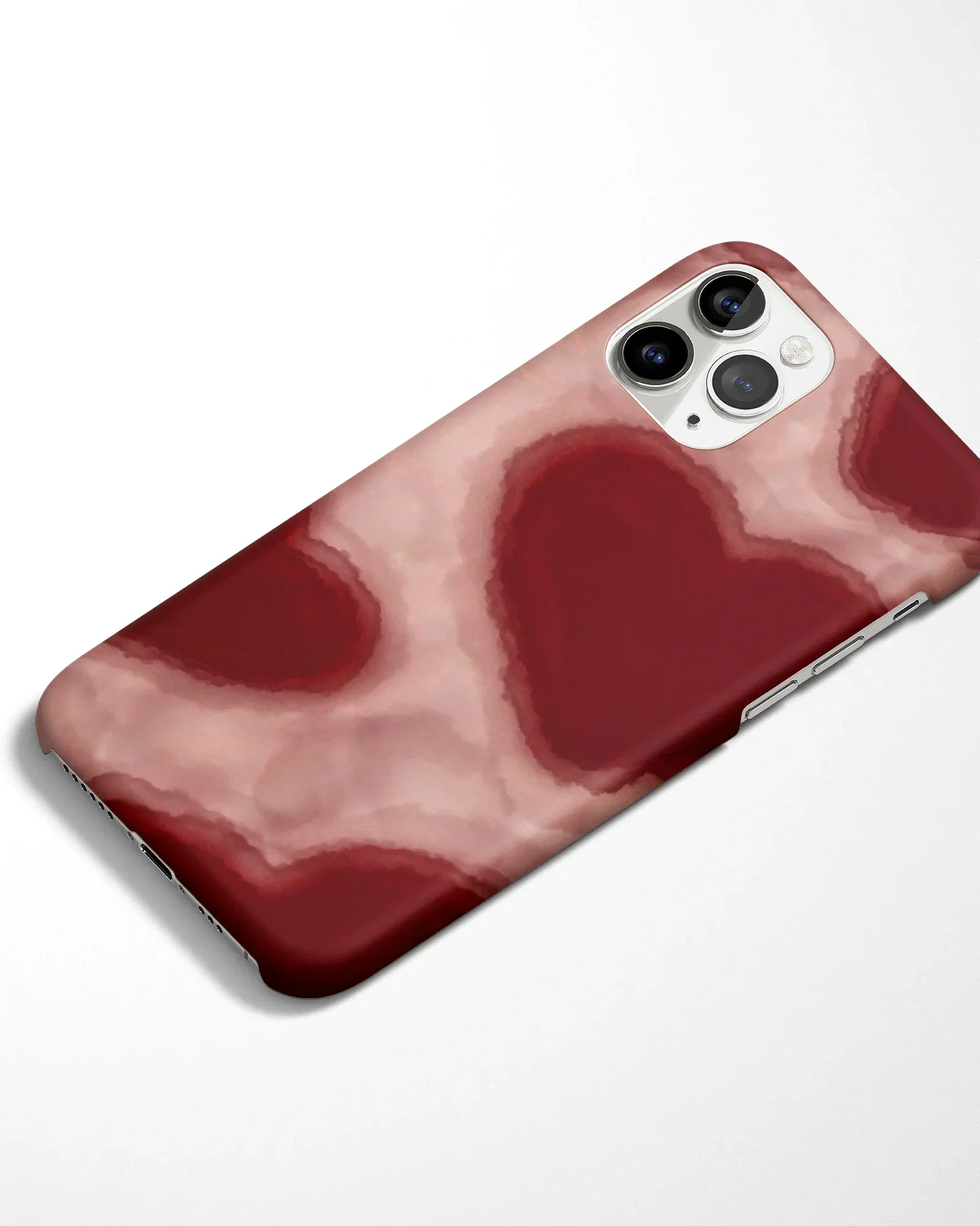 Crimson Reverie Heart Phone Cover - Image 4