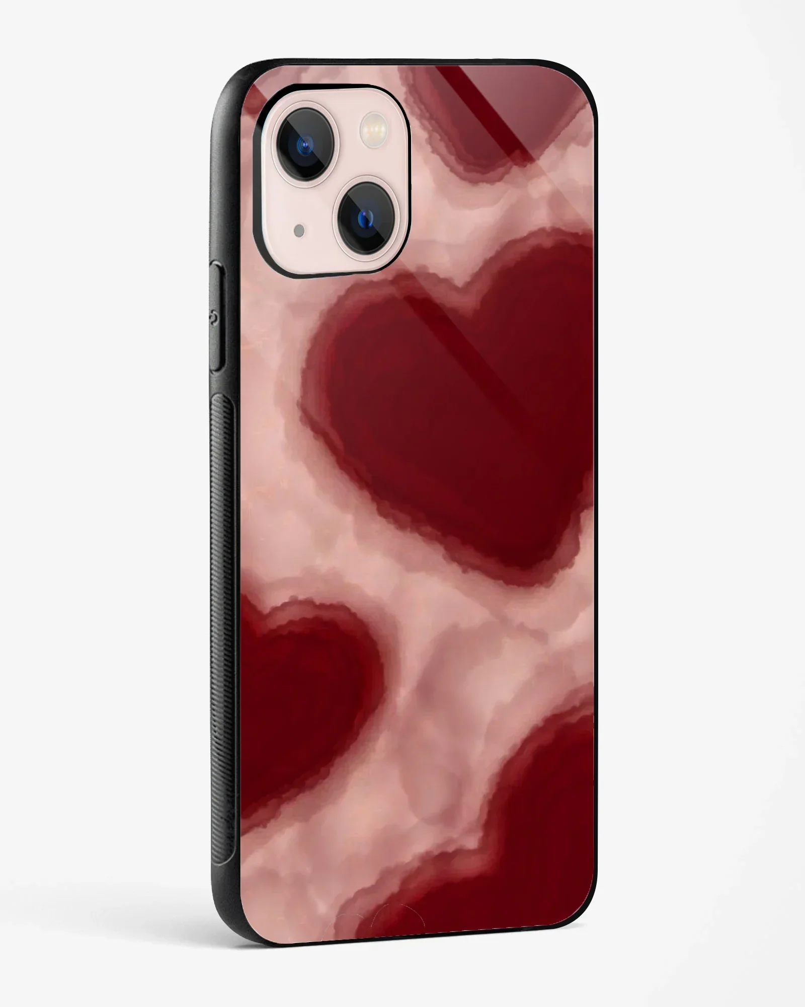 Crimson Reverie Heart Phone Cover - Image 6