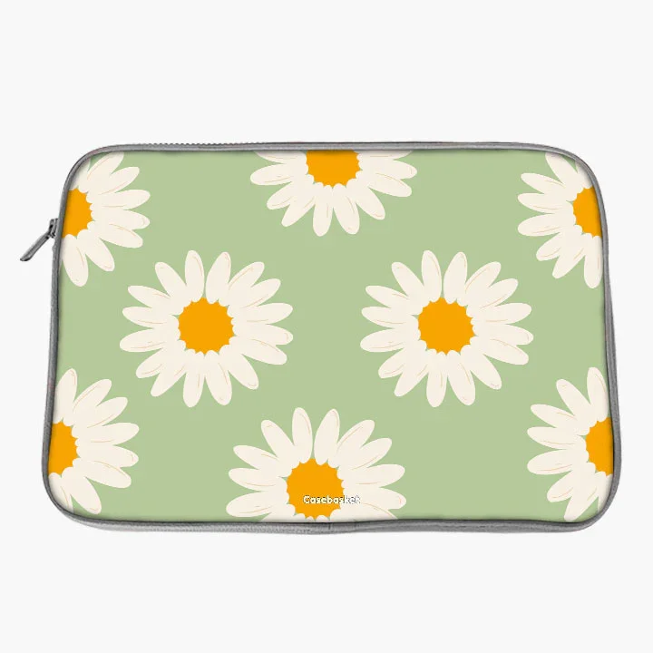 Daisy Glow Print Laptop Sleeve - Image 19