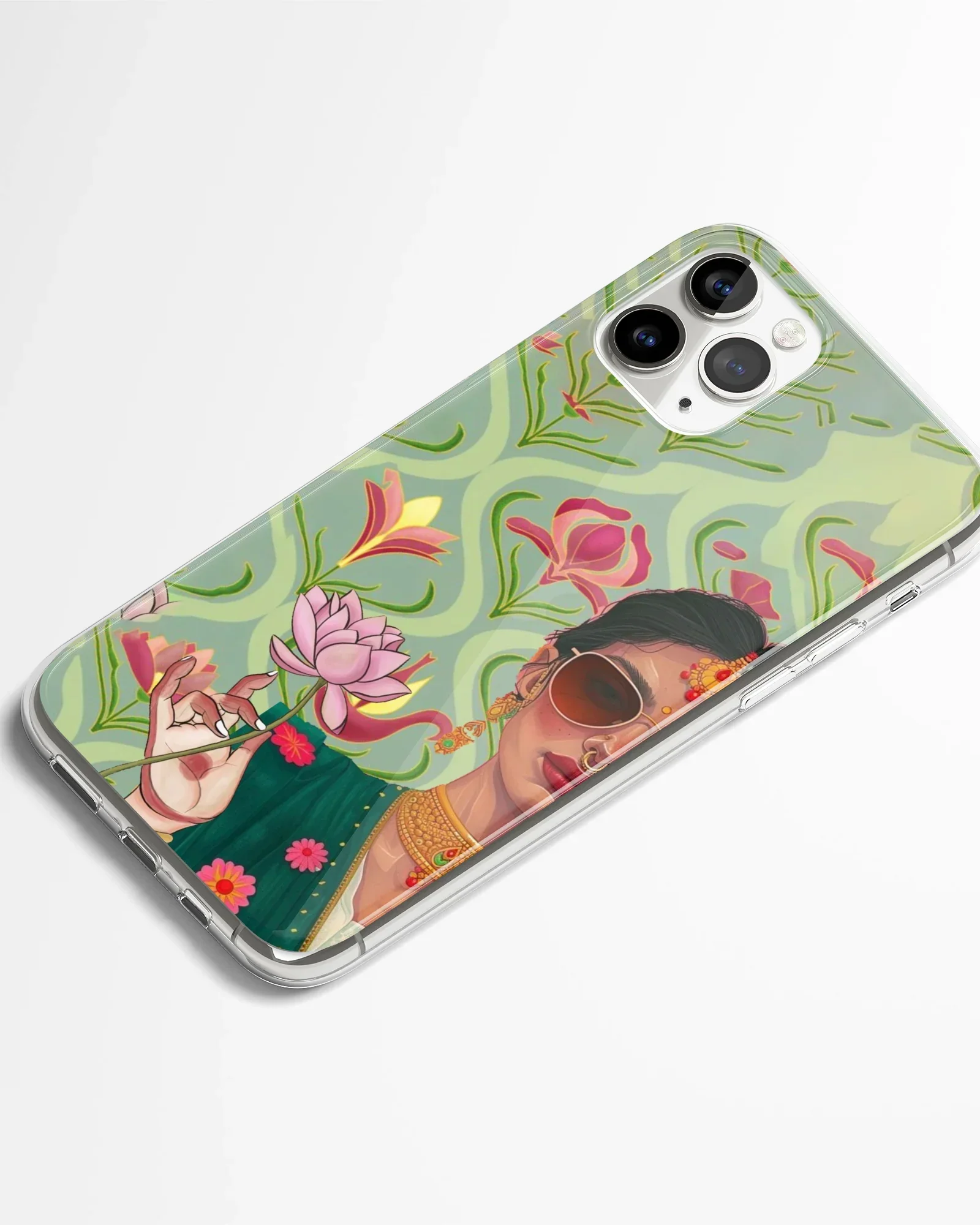 Desi Sundari Lotus Phone Cover - Image 2