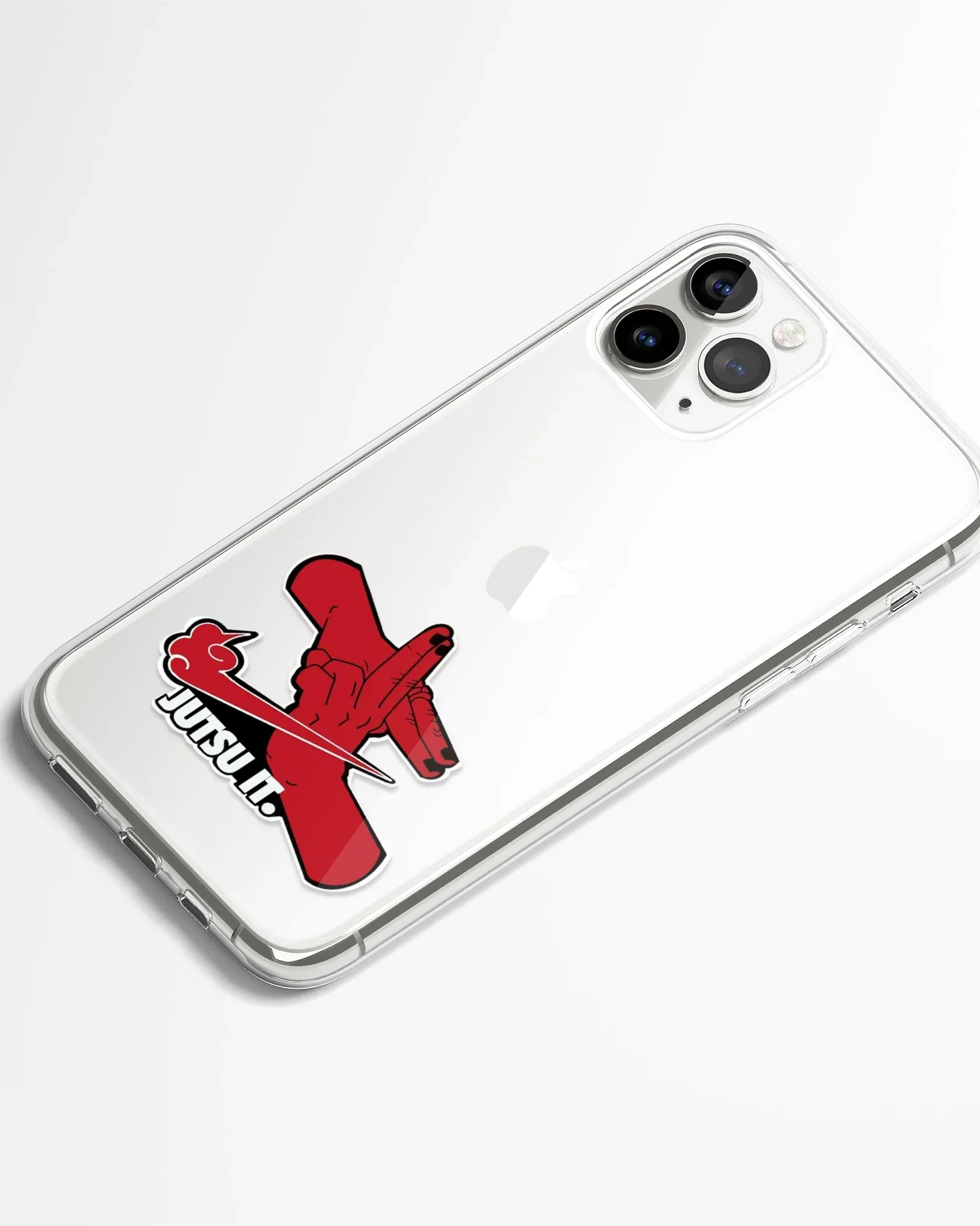 Do It Jutsu Meme Transparent Phone Cover - Image 2