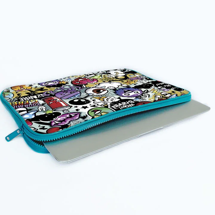 Doodle Doo Print Laptop Sleeve - Image 10