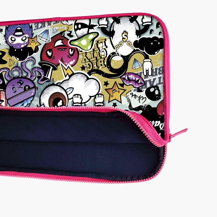 Doodle Doo Print Laptop Sleeve - Image 27