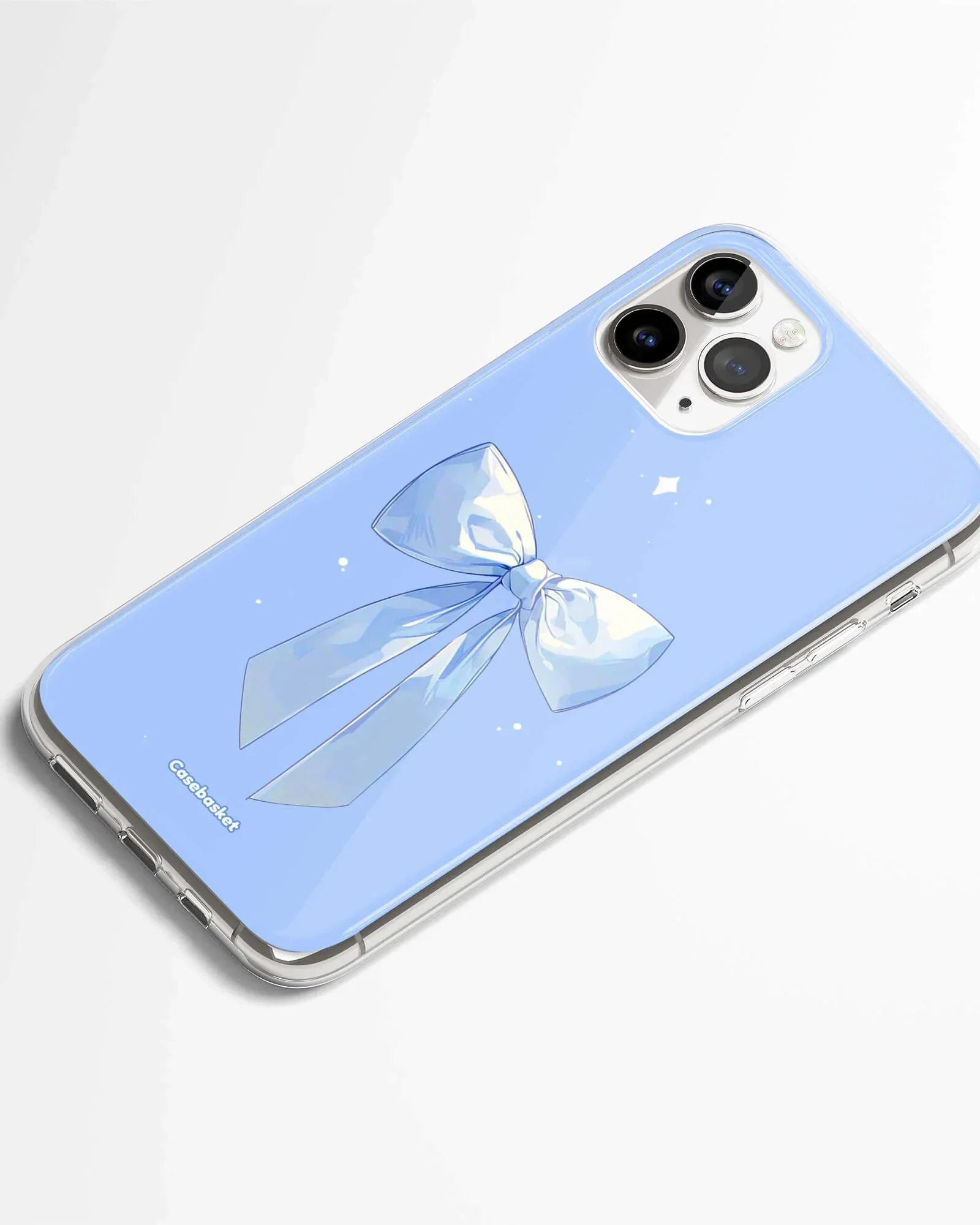 Dreamy Blue Bow Phone Cover - Image 2