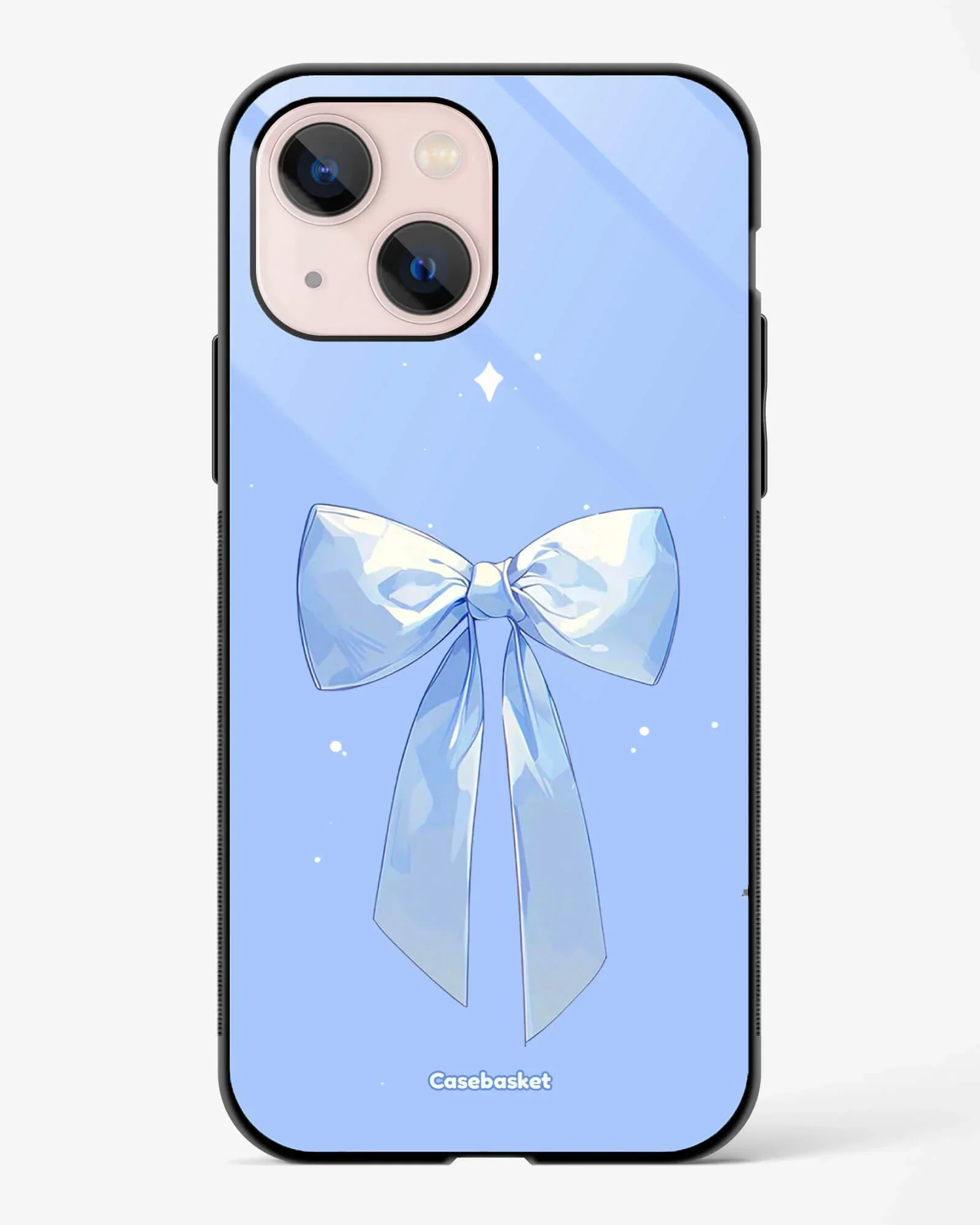Dreamy Blue Bow Phone Cover - Image 5