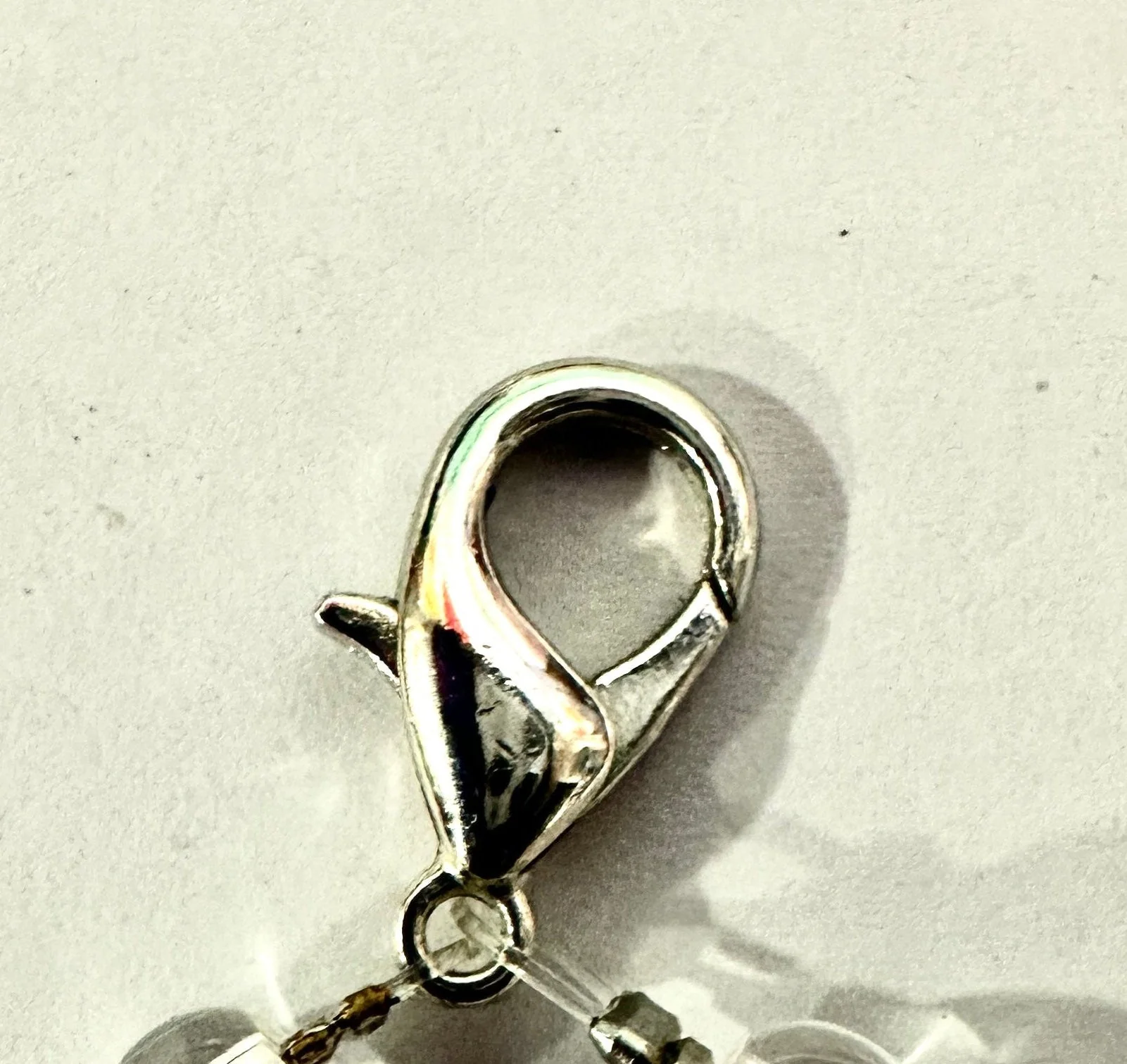 Dreamy Crystal Bow Phone Chain Charm - Image 4